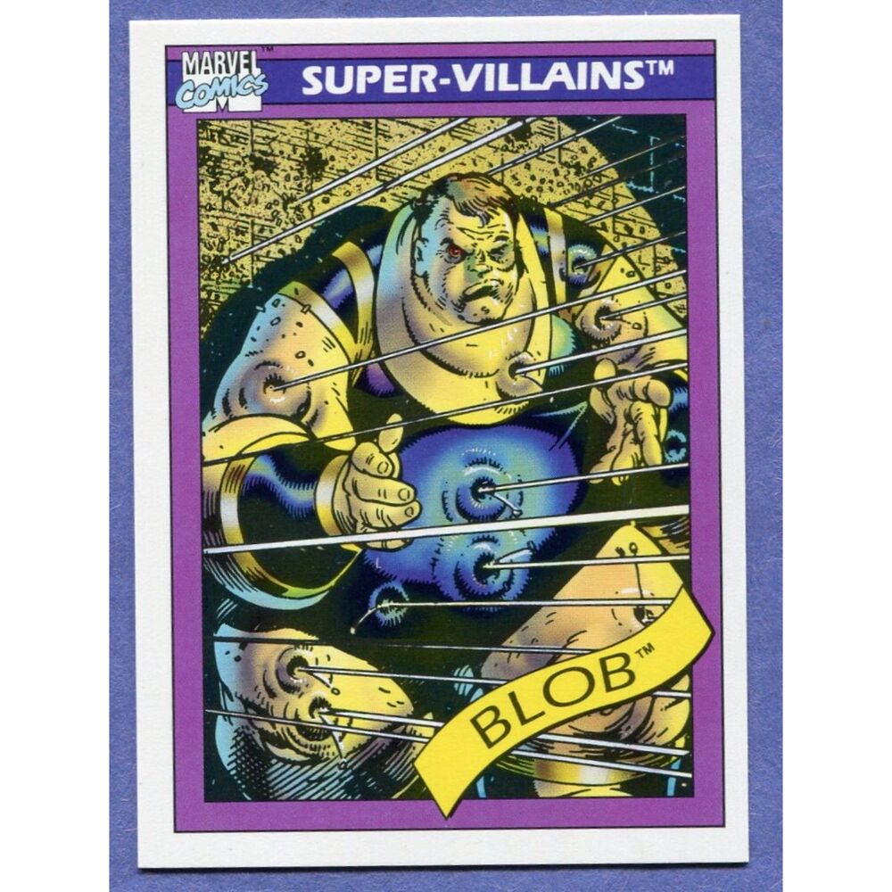 1990 Marvel Universe Card #71 The Blob